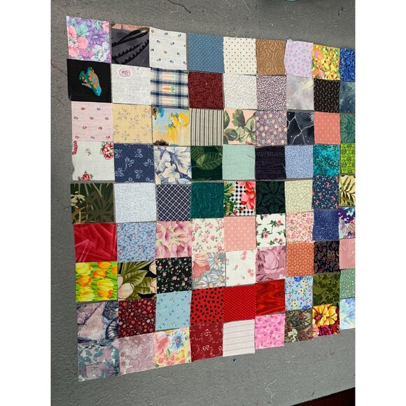 Multicolor 297 Precut 2" Cotton Fabric Squares Quilting & Crafting Sew - Picture 2 of 5